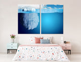 Iceberg Canvas Print #7176