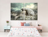 Polar Bear Canvas Print #8176
