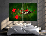 Fly of Butterfly Canvas Print #8038