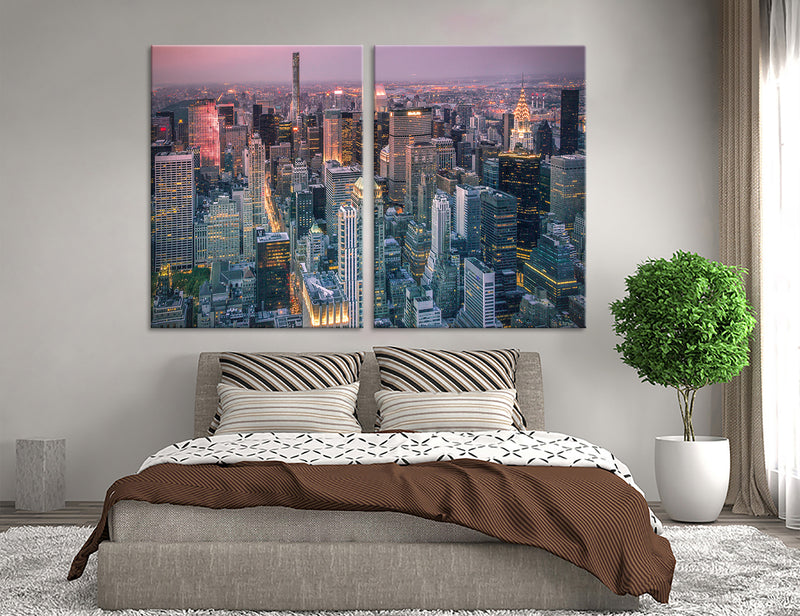 New York City Scape Canvas Print #9154