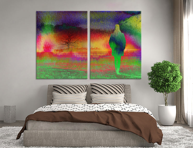 Negative Art Canvas Print #1133