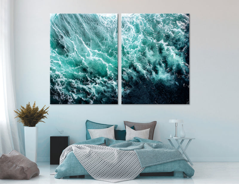 Sea Foam Canvas Print #7048