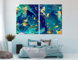 Turquoise Canvas Print #1102