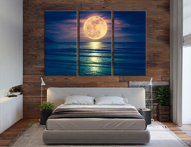 Full Moon Canvas Set 3