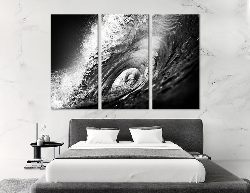 Dark Wave Canvas Print #7135