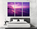 Purple Sunset Canvas Print #7011