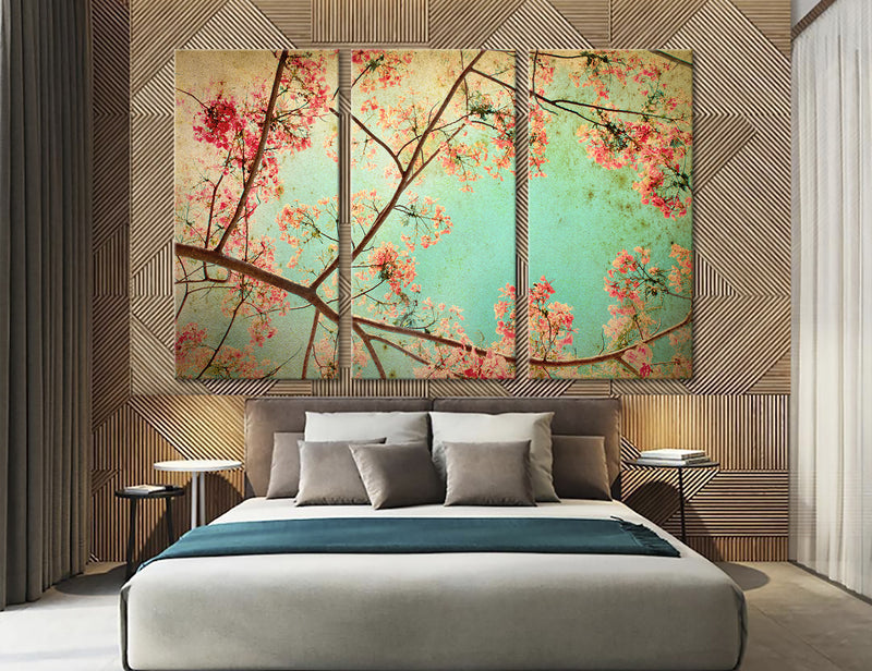 Sakura Flowers Canvas Print #7534