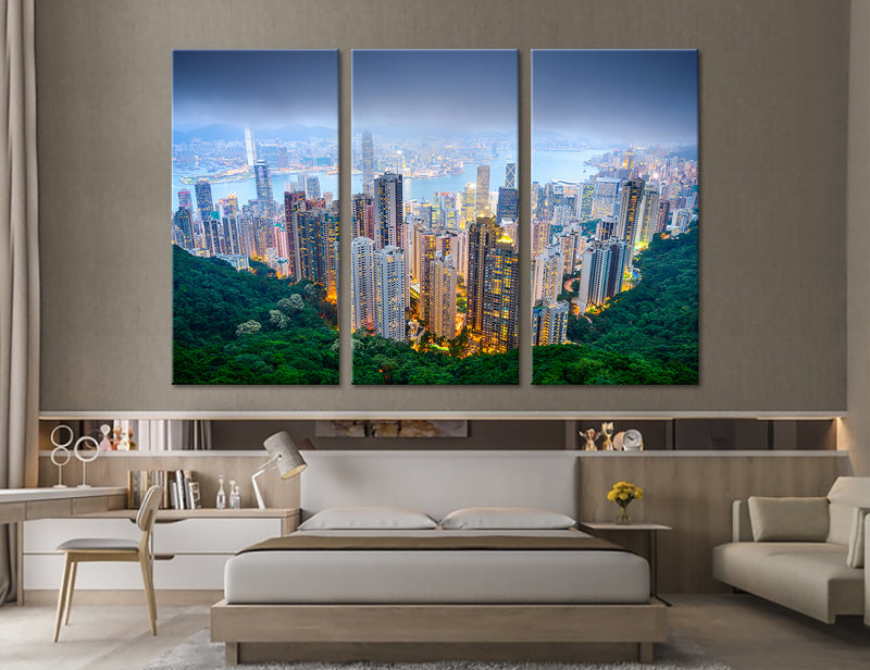 Hong Kong Canvas Print #9142