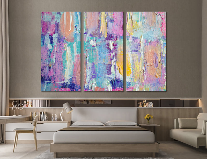 Acrylic Painting Canvas Print #1098