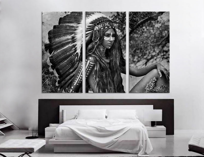Black and White Set Canvas Print #2516