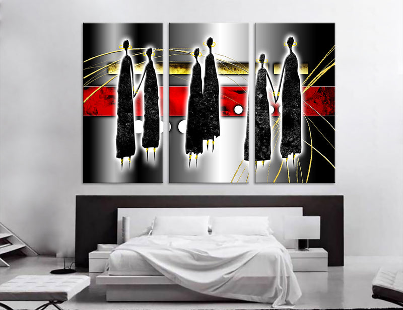 African Canvas Print #1299