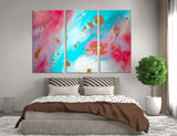 Pink Marble Canvas Print #1125