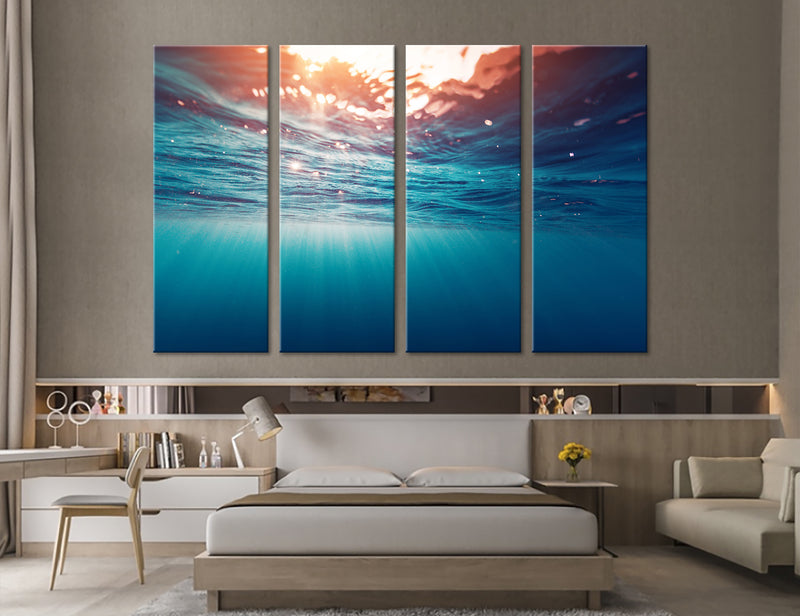 Beautiful Ocean Canvas Print #7162