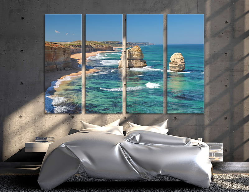Rocky Coast Canvas Print #7057