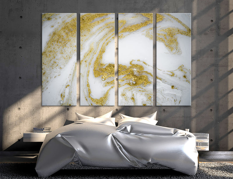 Milky Abstract Canvas Print #1108