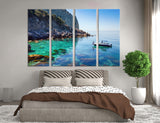 Rocky Coast Canvas Print #7149