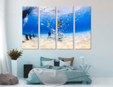 Diving Canvas Print #7164