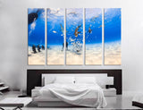 Diving Canvas Print #7164