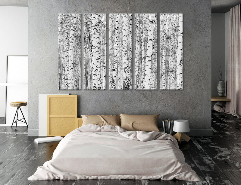 Birch Grove Canvas Print #7244