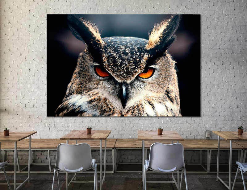 Owl Art Canvas Print #8155
