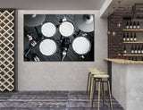 Drums Art Canvas Print #1303