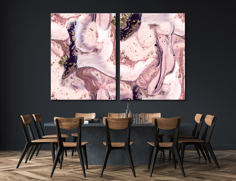 Cream Abstract Canvas Print #1275