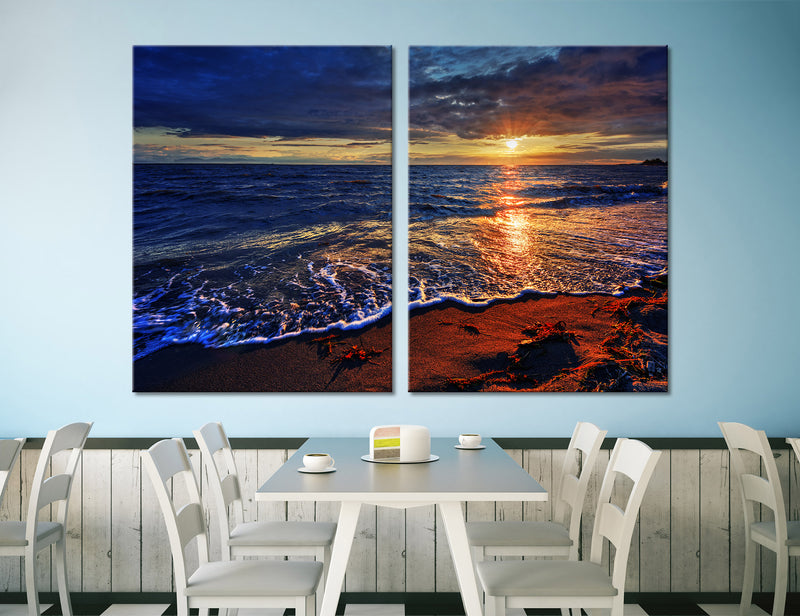 Beautiful Sunset Canvas Print #7165