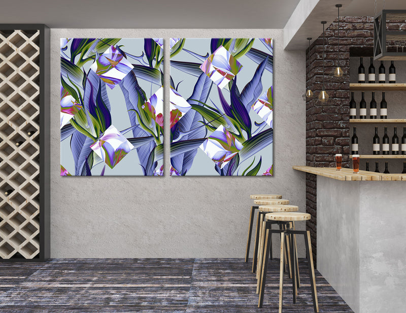 Fashion Abstract Canvas Print #1141