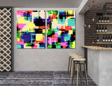 Colorful Abstract Canvas Print #1128