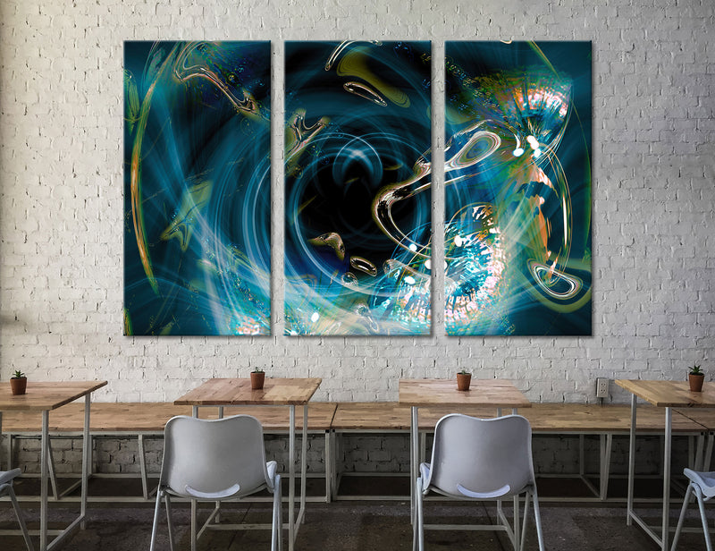 Ocean Colors Canvas Print #1097
