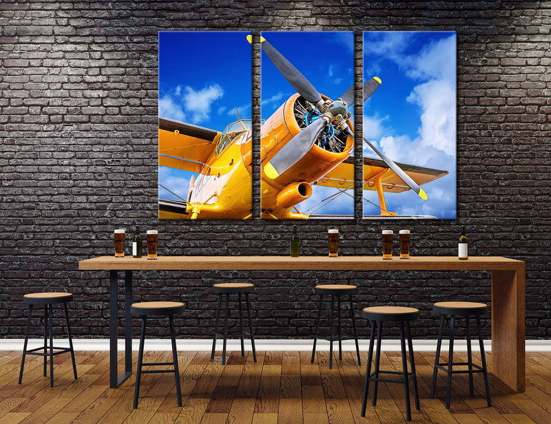 Golden Modern Canvas Print #3797
