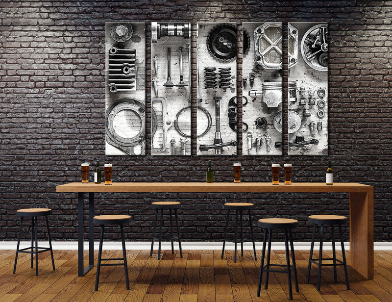 Auto Parts Canvas Print #3818