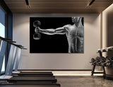 Bodybuilding Canvas Print #4175