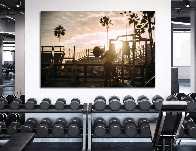 Sport Motivational Canvas Print #4181