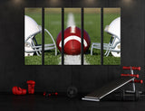 Football Poster Canvas Print #4155