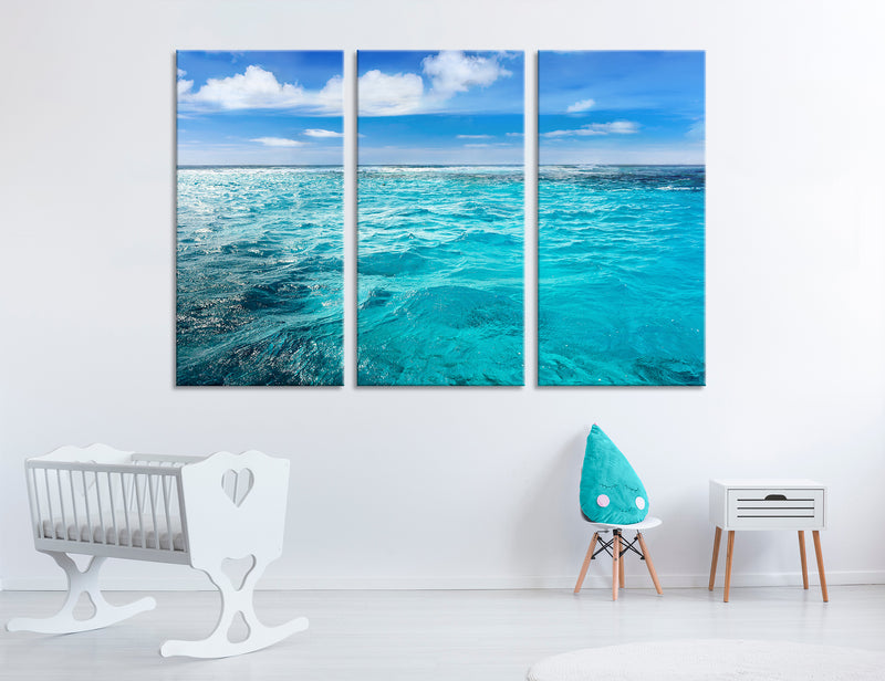 Caribbean Sea Canvas Print #7166