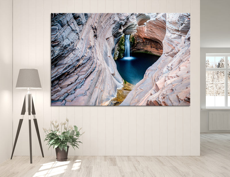 Mountain Lake Canvas Print #7062