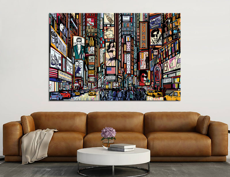 Street Abstract Canvas Print #1280