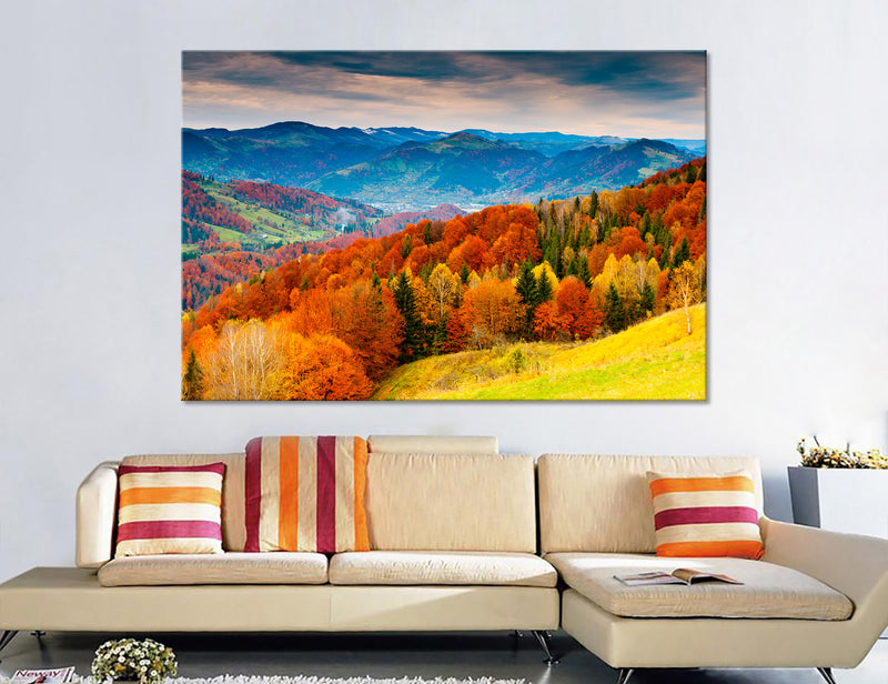 Spring Forest Canvas Print #7064