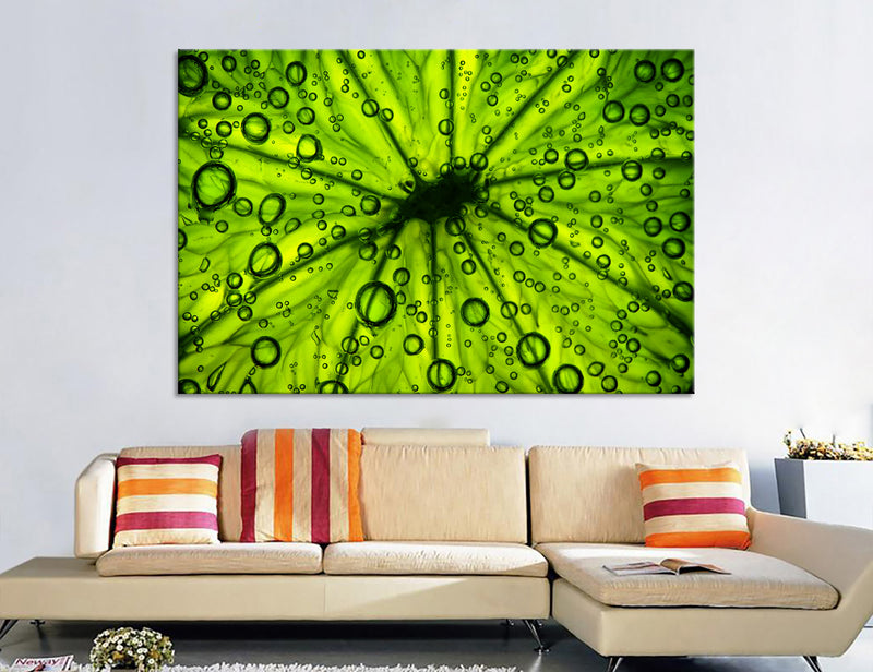 Light Green Canvas Print #1278
