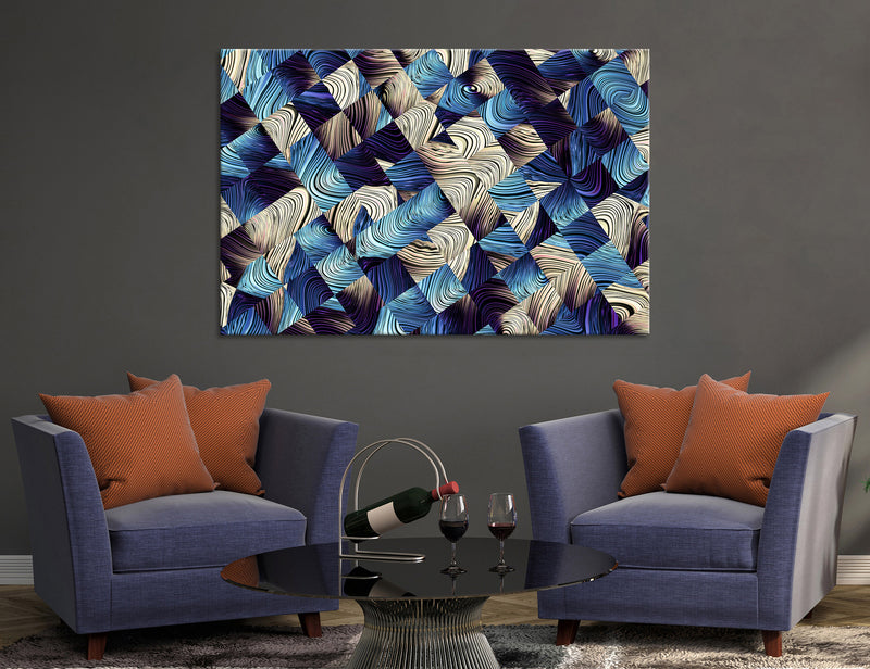 Modern Wall Art Canvas Print #1094