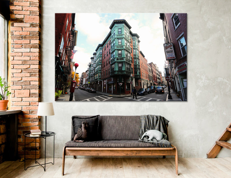 Pedestrian Architecture Canvas Print #9175
