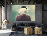 Head in the Clouds Canvas Print #1099