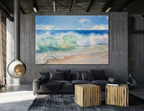 Tropical Beach Canvas Print #7168