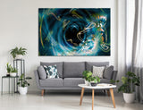 Turquoise Decor Canvas Print #1096