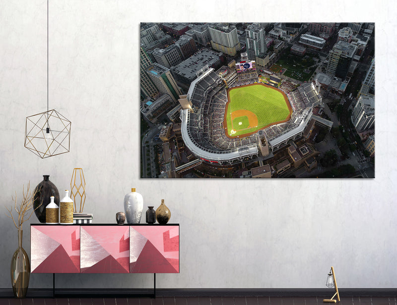 Baseball Field Canvas Print #9186