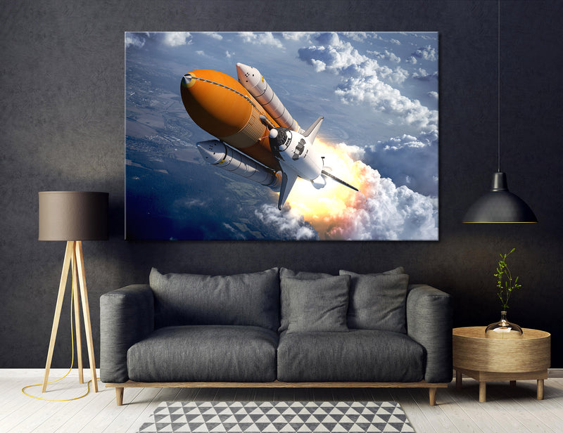 Space Shuttle Canvas Print #3796
