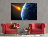 Meteor Canvas Print #6039