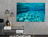 Ocean Floor Canvas Print #7147