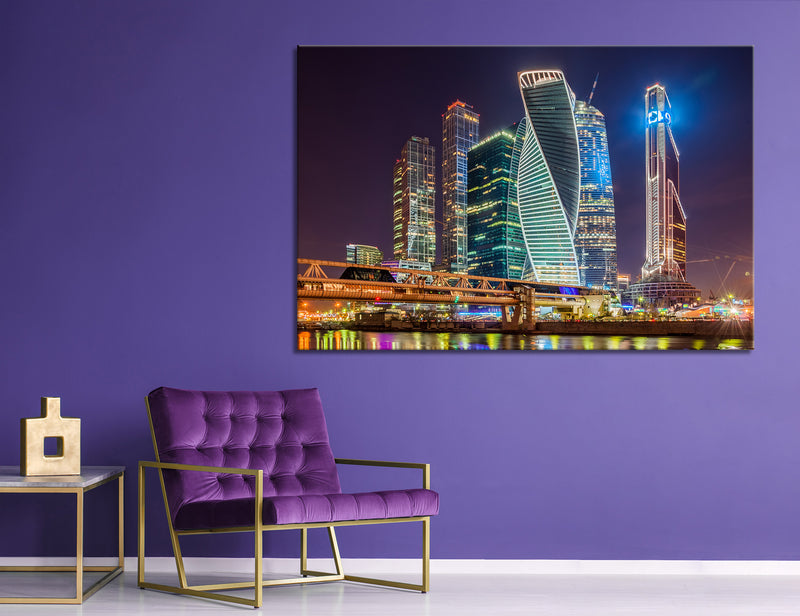 Moscow City Canvas Print #9151